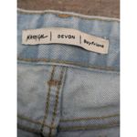 Nasty Gal Devon Boyfriend Jeans Light Wash Y2K Retro Floral Denim US 4 Photo 2