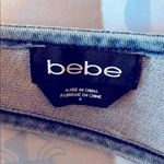 Bebe  Dark Blue Denim Mini Dress Photo 2
