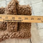 Free People So Soft Cozy Brown Sherpa Button Front Peacoat Sz S Photo 9