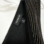 Torrid  Plus Size 4X Jumpsuit Black Gold Metallic‎ Formal Sleeveless Wide Leg 363 Photo 5