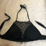 Mossimo Supply Co Black High Neck Bikini Top Photo 0
