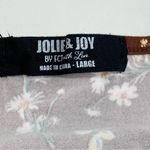 NWT Jolie & Joy by fctc Brown floral print top long sleeve size L Size L Photo 6