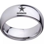 Silver Dallas Cowboys Ring Photo 0