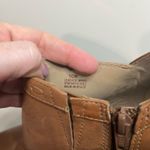 Jack Rogers Women's Tan Leather Wedge Emery Ankle Boots Sz 10 Closet Staple Photo 3