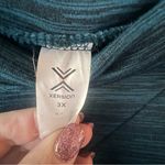 Xersion Cowl neck women Xertion Teal Sweatershirt Photo 6