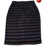 Soprano  Multicolor Striped Metallic Lined Dress Women's Size Medium NWT | 3-25-1 Photo 0