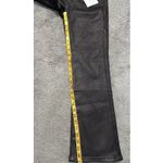 frame denim Frame Le Crop Mini Boot Jeans 26 Flare Metallic Coated Preppy Chic Mahogany Photo 12