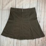 Athleta Whenever Corduroy Olive Green Skirt Sz 10 Photo 1