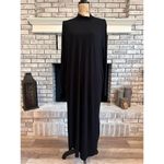 Show Me Your Mumu Sutton black midi mock turtleneck ribbed sweater dress Large Photo 14