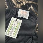 Coveted Clothing  Women’s Sequin Black & Gold Mini Skirt Size S Photo 3