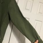 Outdoor Voices hooded sweatshirt soft size medium 100% cotton ribbed sides Photo 7