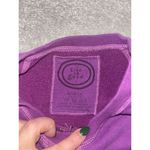 Life is Good Womens crew sweatshirt - size Xs Embroidered Purple Photo 2