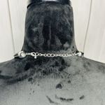 Silver Tone Chain Mail Bib Multi Photo 5