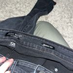 Judy Blue  Plaid Patch Distressed Skinny Jeans Black Wash 7 28 Photo 8