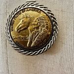 Sacajawea coin replica pendant necklace Silver Photo 2