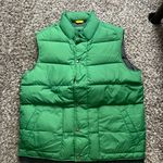 Lands'End  Green Puffer Vest Photo 0