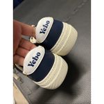 Soludos  Yebo Vegan Leather Sneaker‎ Blue White Womens size 6 Photo 8