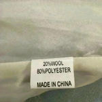 Women’s Black&White Wool Vest White Size M Photo 3