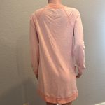 Koolaburra by Ugg  Slate Coral Peach Sweatshirt Dress Small soft comfy  #159 Photo 2