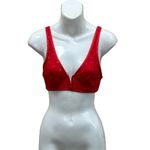 Urban Outfitters  Out From Under Red Starry Night Bralette size S Photo 4