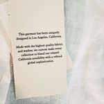 Rails Women's Charli Awning Stripe Linen Blend Blouse, Large, White/Blue, NWT Photo 12