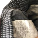 100% COTTON elastic waist dark grey shorts. Photo 3