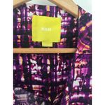 Maeve Anthropologie Plaid Print V Neck Dolman Sleeve Mini Dress Women's Medium Photo 2