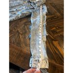 Fantastic Fawn Fantasic Fawn Distressed Acid Wash Jean Jacket Women S Thrashed Fringe Trucker Photo 6