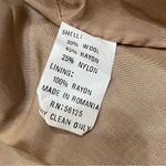 Houndstooth Vintage For Pete’s Sake Brown/Tan  Oversized Blazer Jacket Size L Photo 12