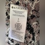 Athleta  Elation Textured 7/8 Tight Legging Meadow Decadent Chocolate Sz S EUC Photo 5