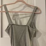 Lulu's Black and White Striped Top Size XL Photo 3