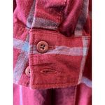 Fox Racing Flannel Plaid Button Front Shirt size Large‎ womens Moto Western Pink Photo 7