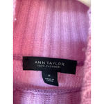 Ann Taylor  100% Cashmere Sweater Dress Turtleneck Lilac Elegant Winter Parisian Photo 3