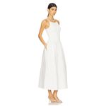 Shona joy  “Aliah” High Neck Midi Dress in Ivory, size XS Photo 1