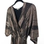 Charlotte Russe SZ XS gold metallic elegant romper Photo 1