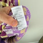 Urban Outfitters  Retro Checker Knit Sweater Vest Multicolor Photo 7