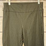 INC  INTERNATIONAL CONCEPTS Leggings Patterned Mod Retro Green/Black -8 Photo 1