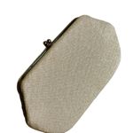 Vintage 1960's One Snap Gold Lurex Clutch Theatre Purse Bag Photo 5