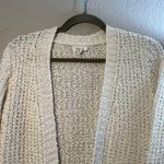 Sienna Sky Cream Chunky Knit Cardigan Sweater SZ XS Long sleeve Cozy Robe Photo 5