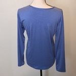 Blue Star Clothing blue long sleeve athletic top Photo 3