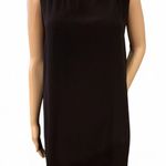 Eileen Fisher NWOT! 100% SILK Black A-line Dress Boho Style Size Medium Photo 1