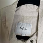 Rails Women's Beige Button Down Long Sleeve Utility Jacket Medium Photo 3