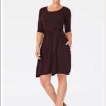 Matilda Jane Womens Class Reunion Jersey Dress Plum Size Medium Photo 1