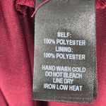 Lulus Lulu’s Delightful Occasion Burgundy Beaded Tulle Maxi Dress size Small New Photo 11