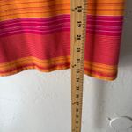 Relativity (r)elativity Women's Size XL Vintage Pink‎ Orange Striped V Neck T Shirt Photo 6