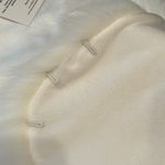 Sissily Designs Soft Ivory White Faux Fur Shawl Wrap NEW Photo 6