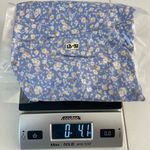 Iris  women’s light purple ruffle sleeve button neck loose relaxed floral‎ blouse Photo 8