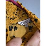 Nanette Lepore Nanette  Colonel Mustard Pleated High Neck Dress Sz 6 Photo 4