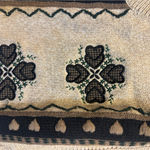 Christopher & Banks Cream and Black Cardigan Sweater
Vintage hand embroidered Photo 1