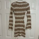 Princess Polly  Leah Knit Mini Dress Brown Photo 2